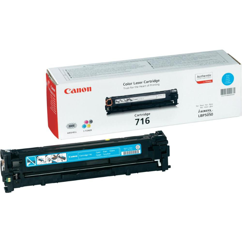 Canon Laser Cartridge Cyan MF8030CN, 716 CYAN